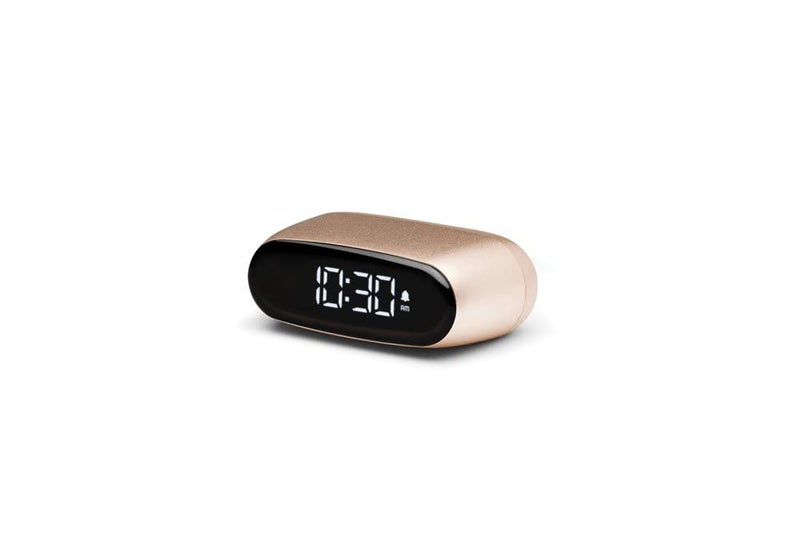 Lexon Alarm Clock Metal Gold 84x52x24 cm