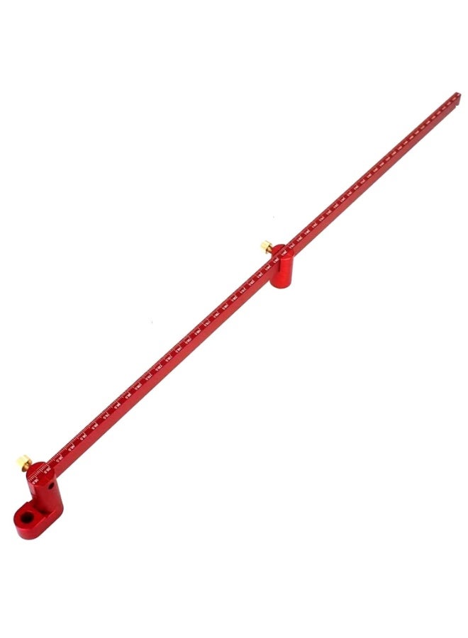 M MIAOYAN 550mm woodworking marking tool, circle ruler, line marker, 360-degree circle and arc drawing tool, woodworking tool, circular compass, large woodworking compass recorder, drawing tool - Image 2