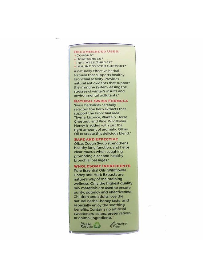 Olbas Cough Syrup All Natural Bronchial Support Formula, 4 Ounces  - Image 2