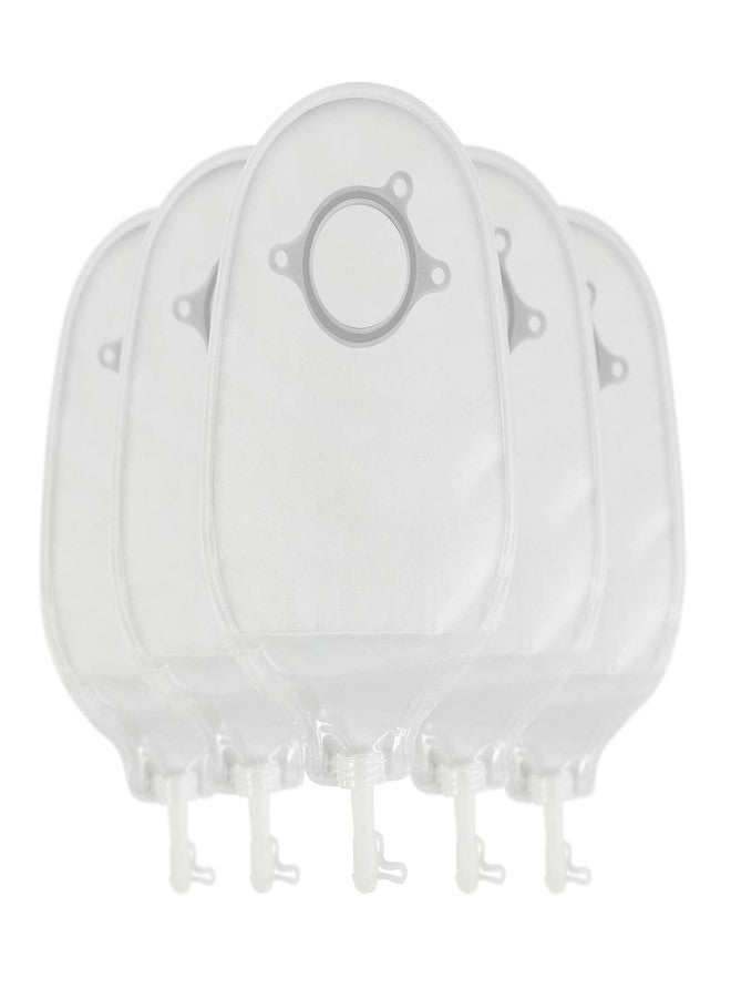 OSTUPMED 10Pcs Urostomy Bags Two Piece Ostomy Drainable Pouches for Ostomy Supplies Ostomy Bags with Closure for Colostomy Ileostomy Stoma Care - Image 1