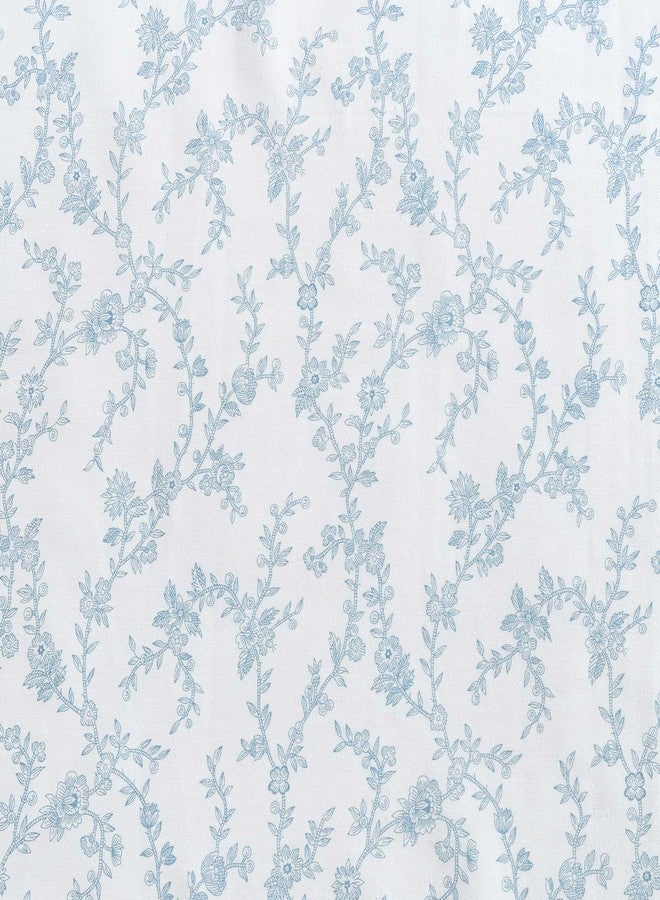 Laura Ashley - Standard Pillowcase Set, Breathable Percale Cotton Bedding, Floral Home Decor (Victoria Blue, 2 Piece) - Image 5