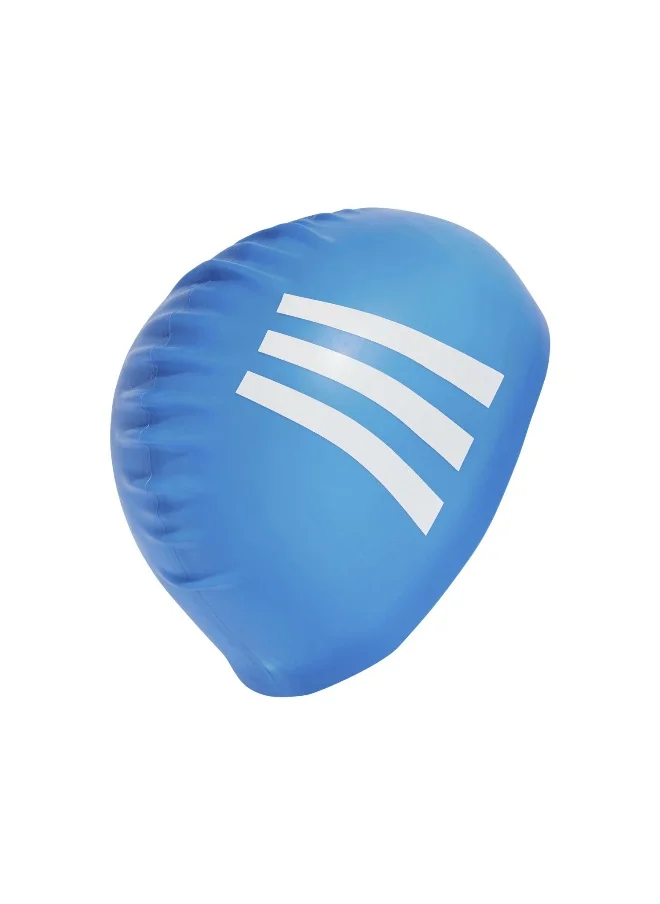 اديداس adidas kids 3-stripes unisex swimming cap