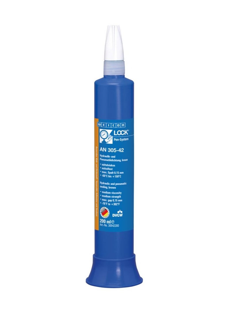 Weicon - WEICONLOCK® AN 305-42 | 200 ml | Hydraulic and Pneumatic Sealing - Image 1