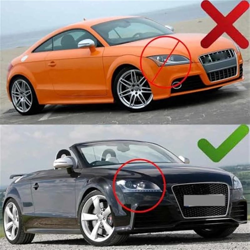 Vuzmode Headlight Lens Cover for TT Series (2008-2014) - Image 2