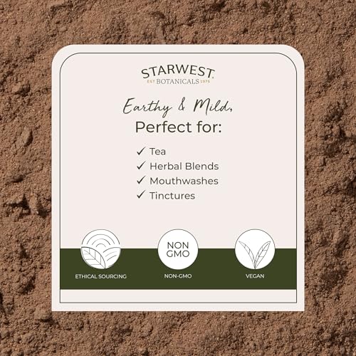 Starwest Botanicals White Oak Bark Powder Organic - Dried Herb for Tea & Natural Herbal Blends, Pure Quercus Alba, Certified Kosher, Non-GMO - 4 oz Pouch - Image 3