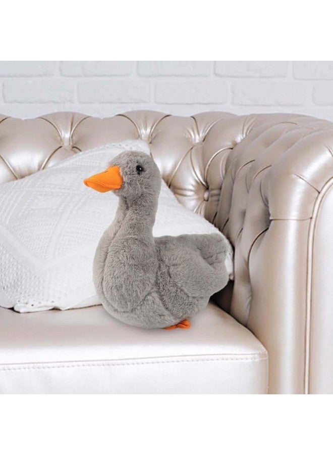 AVSHUB AVSHUB Soft Toys for Kids Cute Duck Super Soft Toy | Ideal Gift for Girls/Kids | Stuffed Plush Animal | Ideal for Birthdays & Special Occasions (Size: 30 cm) (Grey) - Image 4