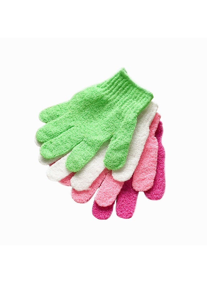 LANGMANNI Rubbing gloves, five finger frosted scrubbing towels, bath towels, bath brushes, adult thick scrubbing tools, five finger bathing gloves - Image 5