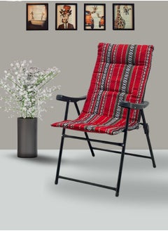 Maria Folding Camping Chair – Lightweight Padded High Back Chair for Outdoor, Beach, Camping, and Trekking  - Image 1