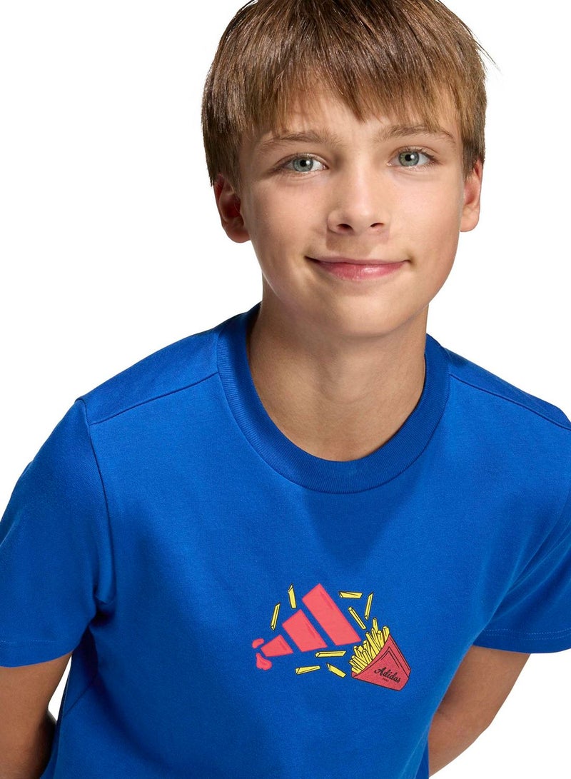 Adidas Food Pack Graphic T-Shirt Junior - Image 3