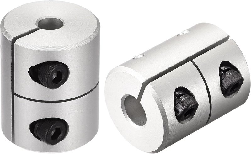 uxcell 2pcs 5mm to 7mm Shaft Coupling 25mmx20mm Coupler Aluminum Alloy Joint Motor for 3D Printer CNC Machine DIY Encoder - Image 1