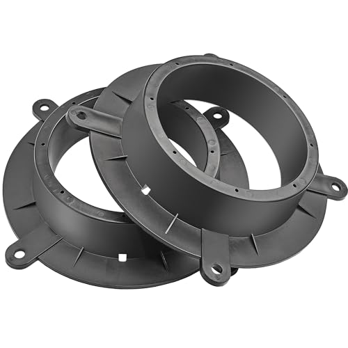 NuIth 6-6.75 inch Front Door Speaker Spacer Bracket Adapter for 2013-2020 Mazda 3 6 CX-5 CX-9 Speaker Plate Install Bose Subwoofer Adapter Ring - Image 1