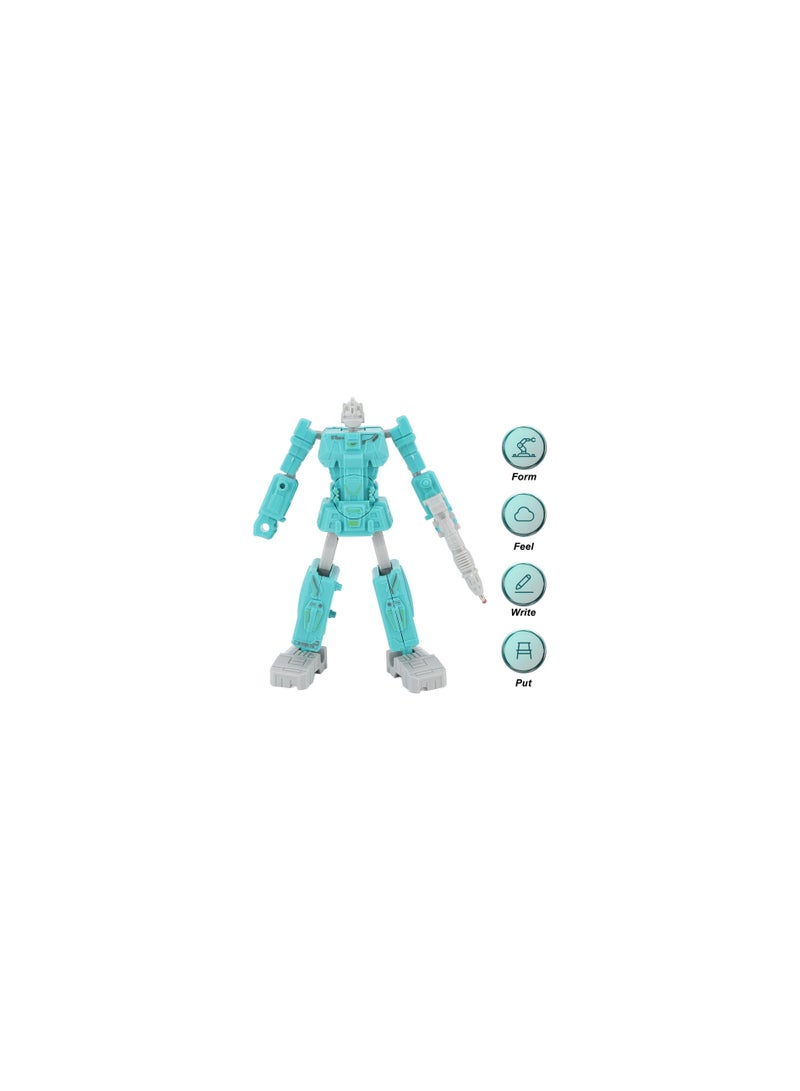 Generic creative 2 in 1 children robot transforming stationery educational toy - Image 4