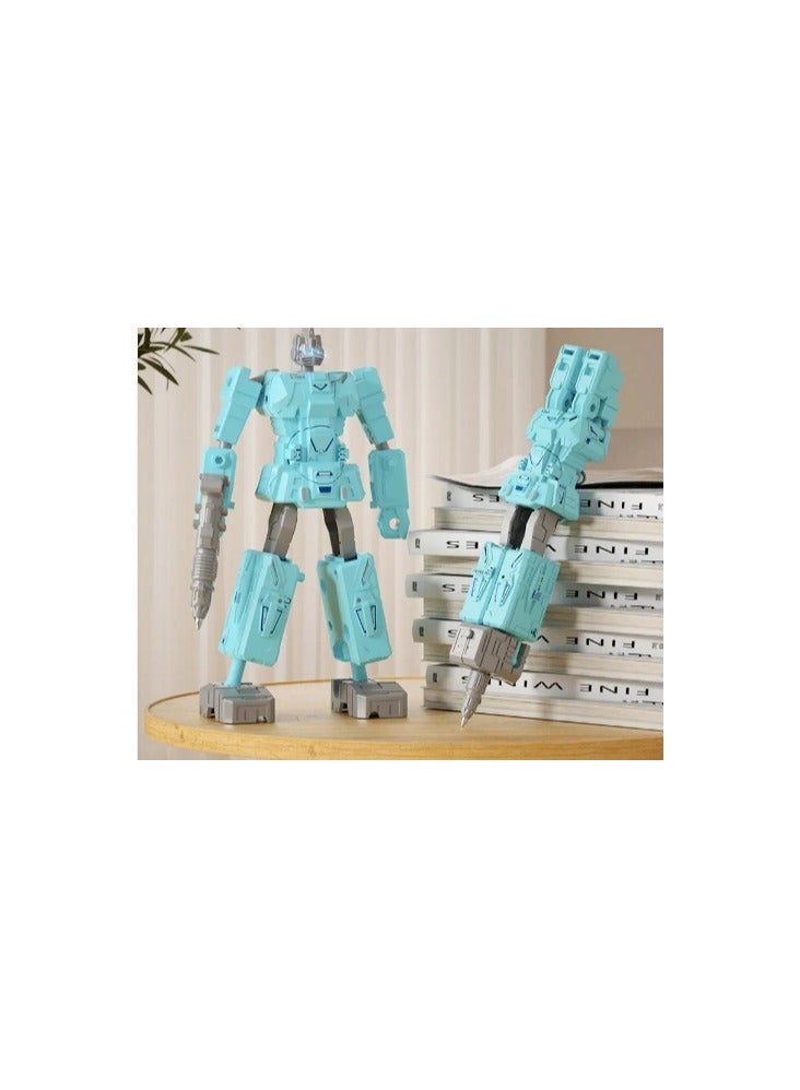 Generic creative 2 in 1 children robot transforming stationery educational toy - Image 3