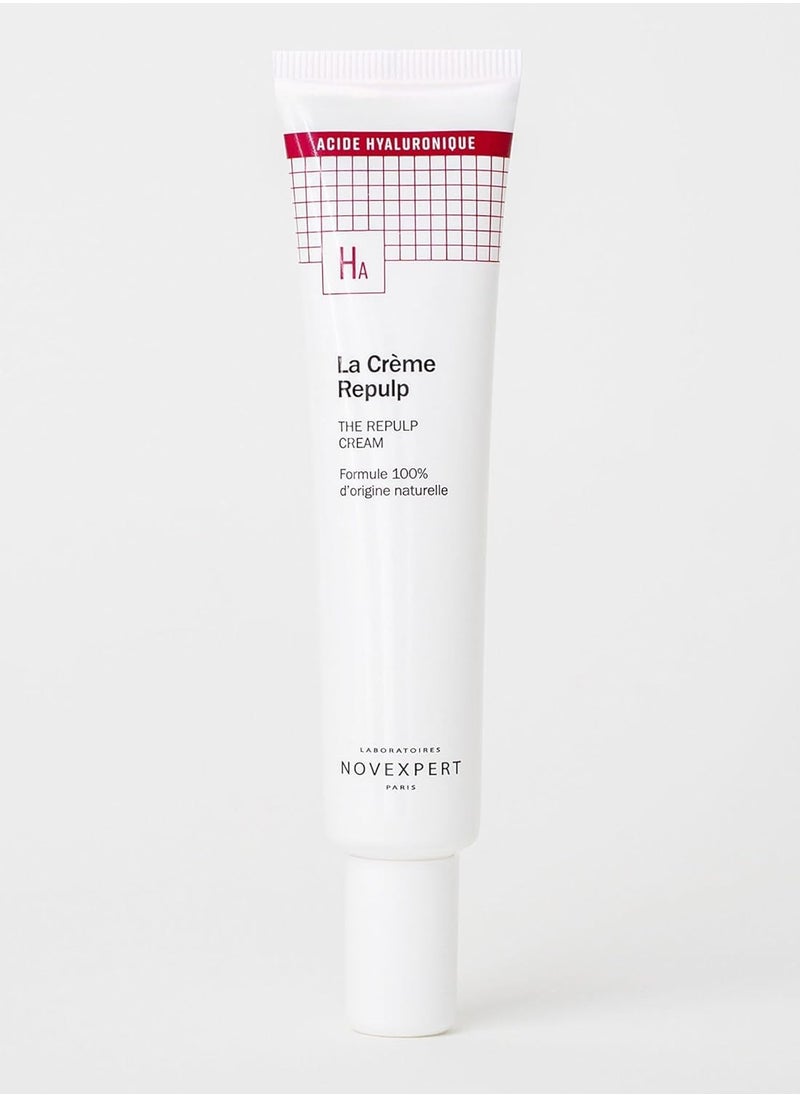 Novexpert - Repulp Moisturizer Face Cream - Hyaluronic Acid Moisturizer for Face - Deeply Hydrating - Plumping, Firming, Toning, Anti Aging Face Cream for Women - 1.3 oz - Image 1