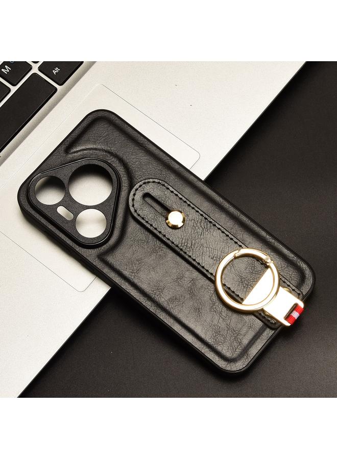 S-TOP Case For Huawei Pura 70 5G Wristband Leather Back Phone Case - Image 2