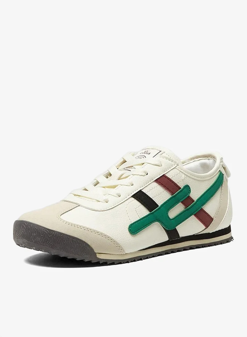 CAMPUS Women’s Fashion Low Top Sneakers – Eye-Catching Contrast Detailing Shoes with Modern Minimalist Appeal