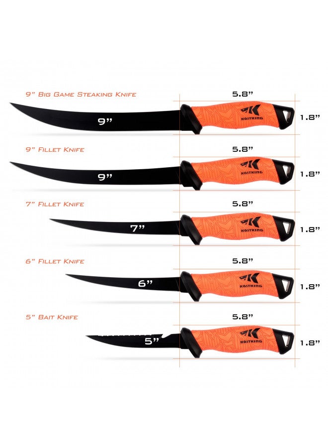 Kastking KastKing Bait Knife and Fillet Knife, Boning and Food Prep Knives, 9 inch Fillet Knife - Image 2