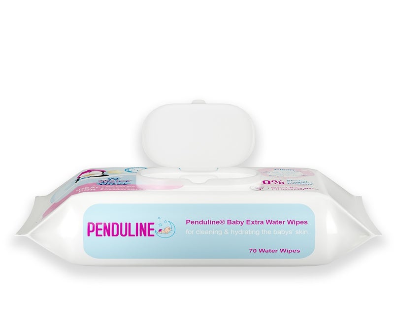 Penduline Baby Wipes With Extra 99% Water |70pcs | Calendula | Safe for New Born | Sensitivie Skin | Zero Alcohol - Fragrance - Parabens - Image 5