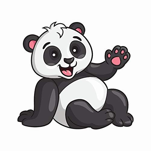 Bhai Please Panda Wooden Fridge Magnet (Pack of 1) | Animal, Jungle Forest, Cute Theme | Gift for Birthday, Return Gift - Image 1