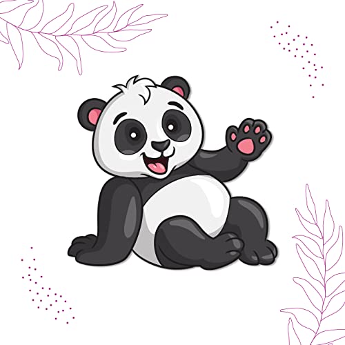 Bhai Please Panda Wooden Fridge Magnet (Pack of 1) | Animal, Jungle Forest, Cute Theme | Gift for Birthday, Return Gift - Image 3