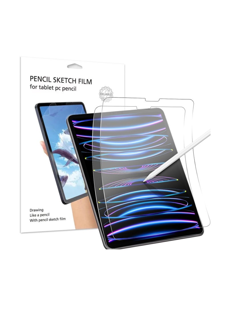 2Packs Paper Like Tablet Screen Protector Compatible with Huawei MatePad Pro 12.2 (2024) Matte Hydrogel Film, Ultra Thin, Anti-Fingerprint, Anti-Reflection - Image 3