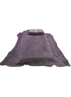 SMART HOME 4 in 1 guest package consists of a mattress, a light blanket, a pillow and an elegant bag. A soft velvet package made of high-quality materials, a single-person natural cotton mattress measuring 180*90*15cm.  - Image 2