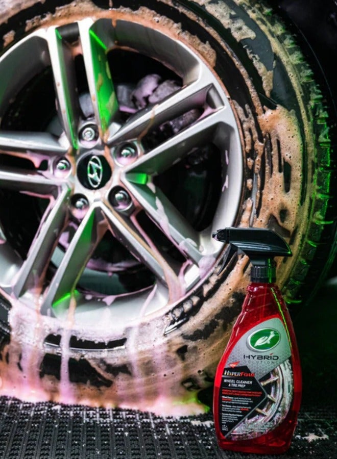 TurtleWax Hyper Foam Wheel Cleaner & Tire Prep 680ml - Image 5