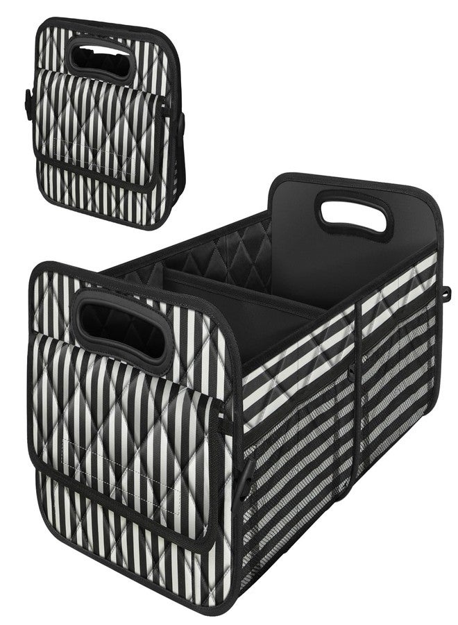 Deosk Car Trunk Organizer for SUVs, Cars and Trucks with 6 Big Pockets, Waterproof Polyester Storage Box - Image 1