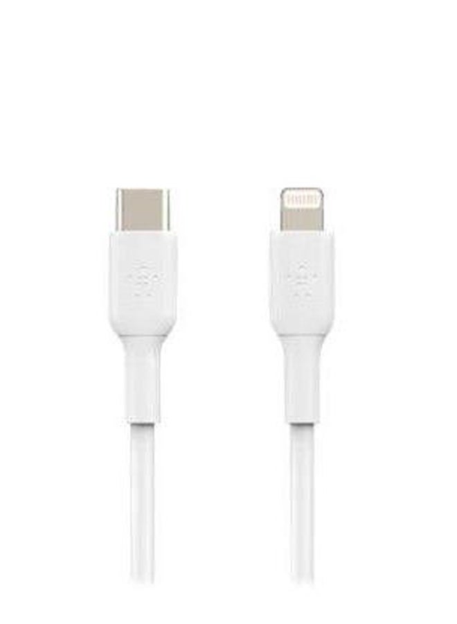 belkin كابل بيلكين 1 متر PVC Lightning إلى C أبيض - Image 1