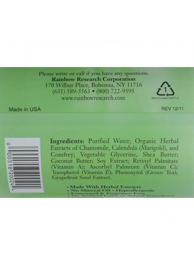 Rainbow Research Body Lotion Herbal Baby, Unscented, 16 Fluid Ounce - Image 2