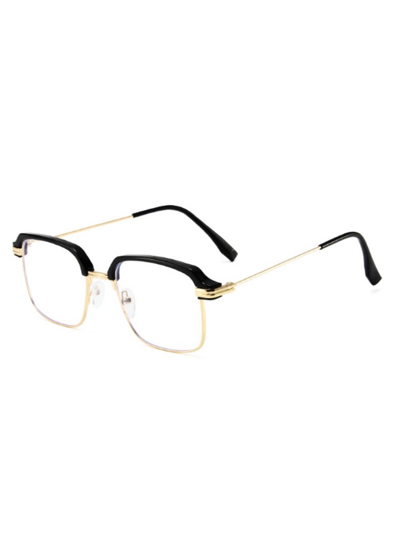 Urban Utility Blue Light Blocking Optical Eyeglasses - Stylish Oversized Frames, Clear Lens, Polarized. Top-rated Bluelight Protection for Reading, Work, & Screen Time. Vintage-Inspired, Lightweight Design.  - Image 1