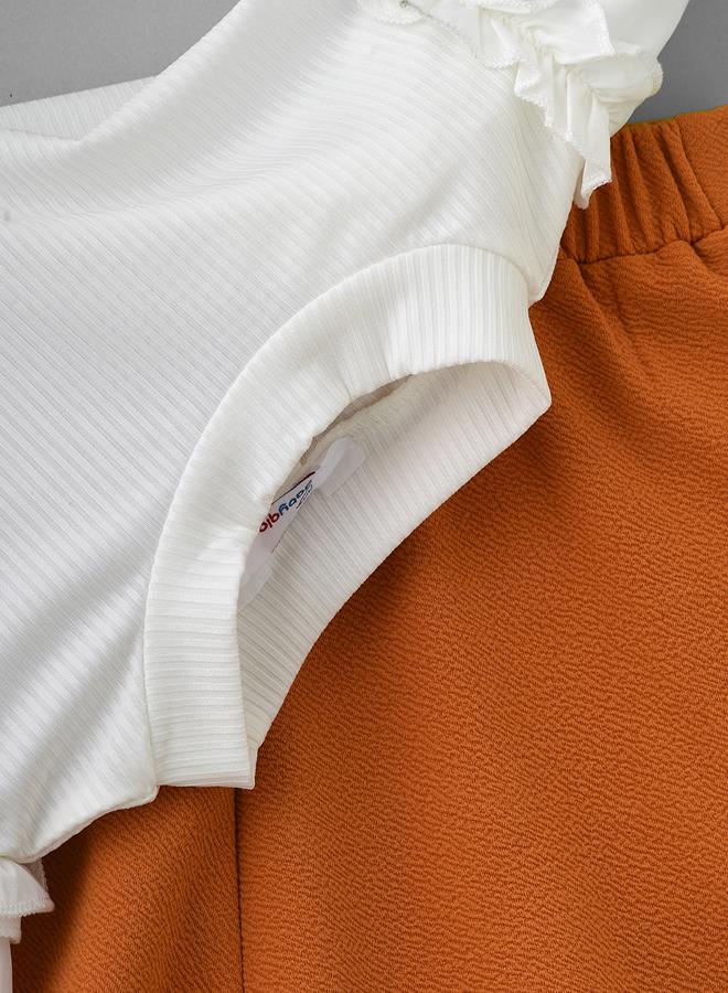 babyqlo Pearl Accent Short Two-Piece Outfit - Image 3