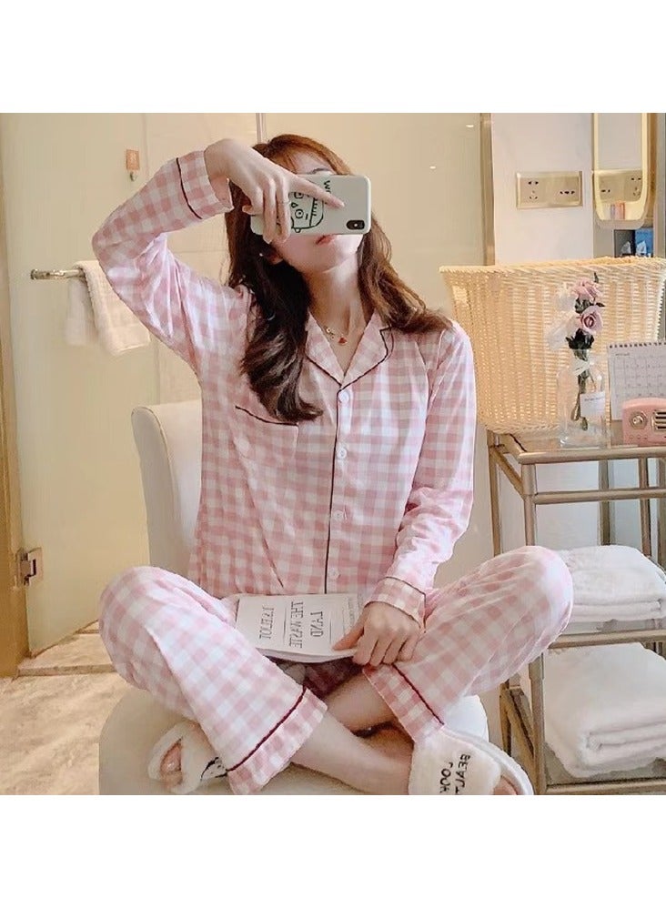 Brand new comfortable pink/white checkered pajamas - Image 3