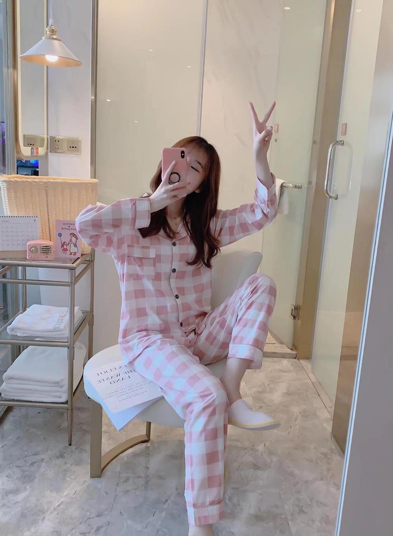 Brand new comfortable pink/white checkered pajamas - Image 5