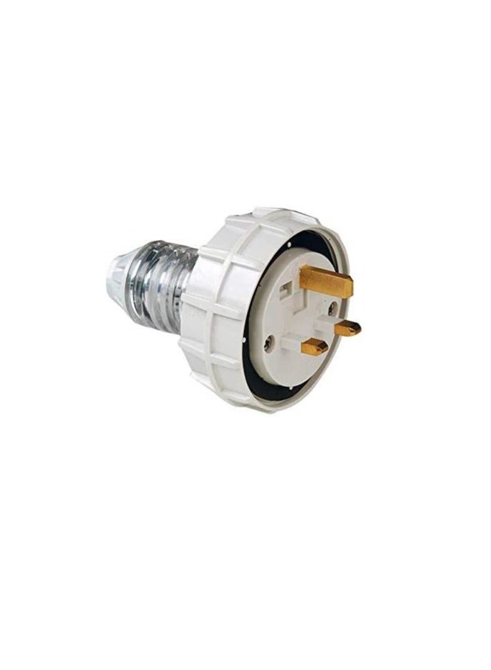 Clipsal Plug Top, Straight, 3 Flat Pin  - Image 2