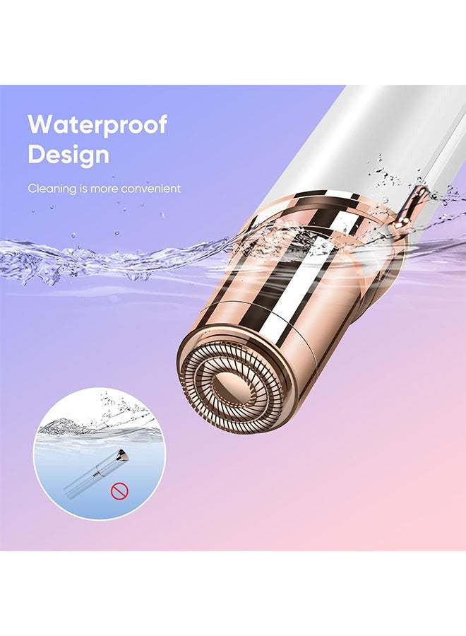 إزالة شعر الوجه للمرأة، جهاز إزالة الشعر بلا ألم، إزالة شعر الوجه للمرأة، أفضل حلاقة الوجه / مقطع / حلاقة كهربائية للذقن / الشفة العليا / الخوخ - Image 5