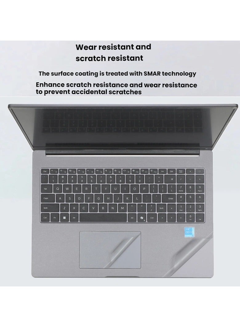 general Laptop Sticker Sleeve for HONOR MagicBook X16 2025 Battle Edition Laptop Scratch Resistant Stickers 3-Sided Laptop Film Laptop Film - Image 2
