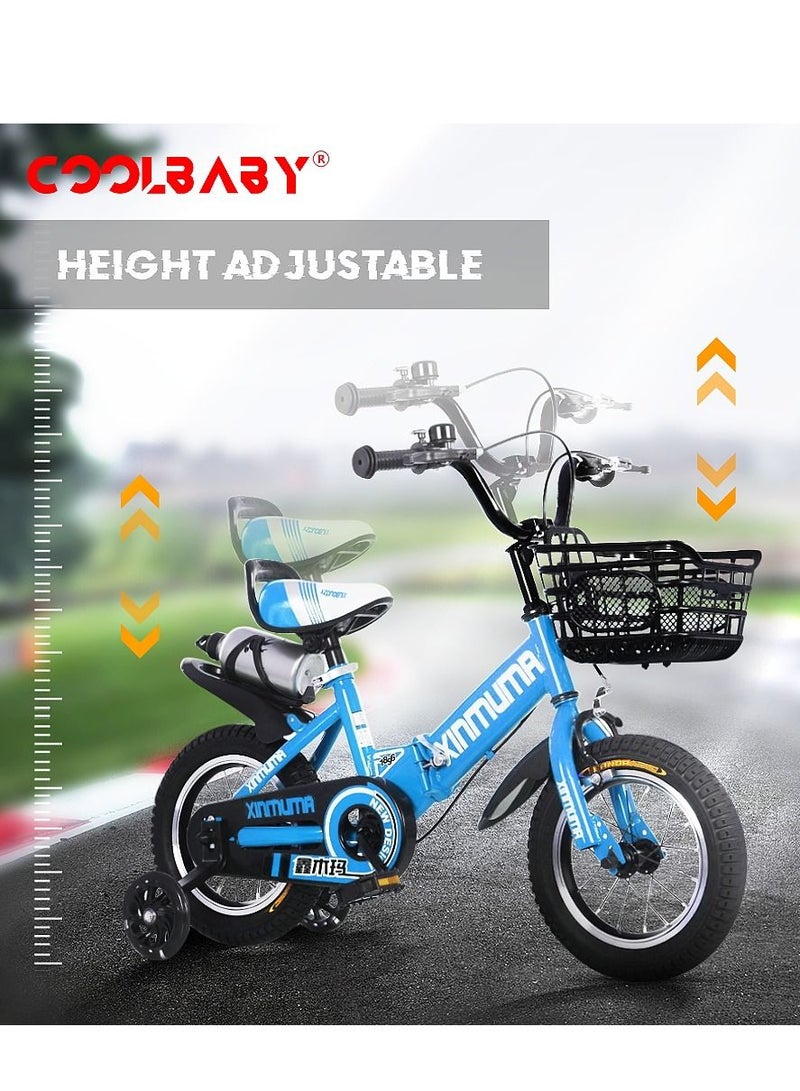 Cool Baby Bike With Hand Brake And Basket 12inch - Image 3