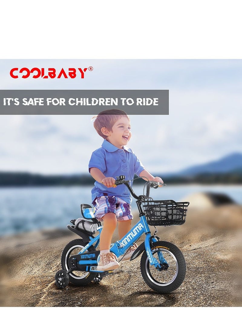 Cool Baby Bike With Hand Brake And Basket 12inch - Image 5