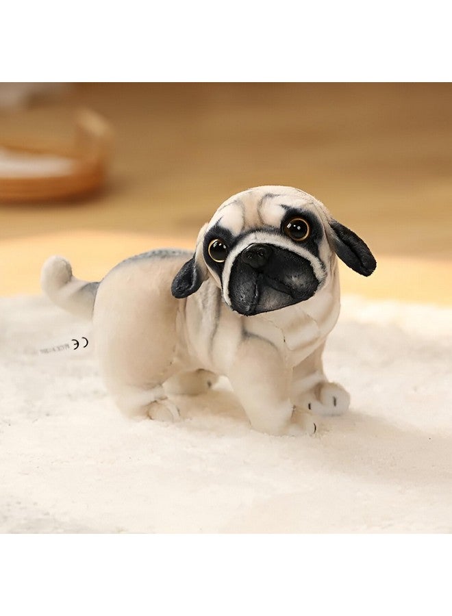 تيكلز لعبة حيوان محشوة ناعمة على شكل كلب لطيف من Tickles مناسبة للأطفال والبنات والأولاد كهدية عيد ميلاد (اللون: بني، المقاس: 20 سم) - Image 1