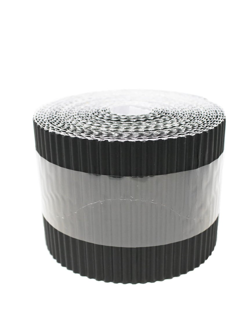 Sadaf Border Decorative Border Roll - Black 10cm x 7.5 - Image 2