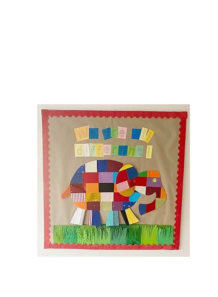 Sadaf Border Decorative Border Roll - Black 10cm x 7.5 - Image 5