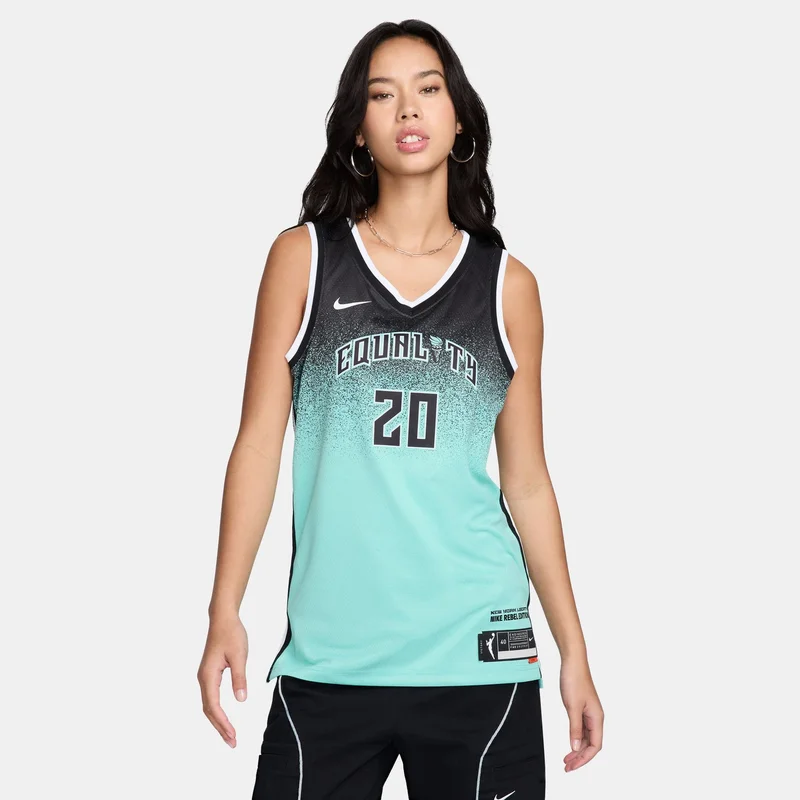 نايكي قميص كرة سلة نسائي فيكتوريا نيويورك ليبرتي سابرينا إيونسكو