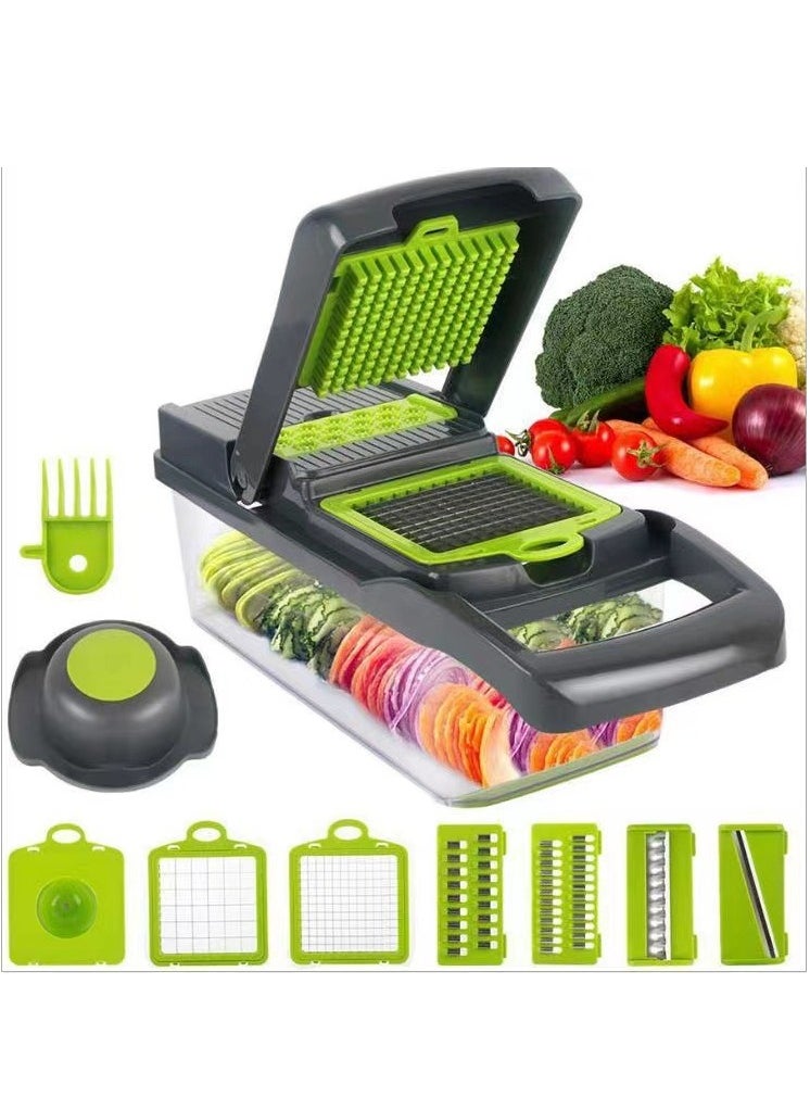Generic - Vegetable Chopper Slicer Dicer with Storage Container - Image 1