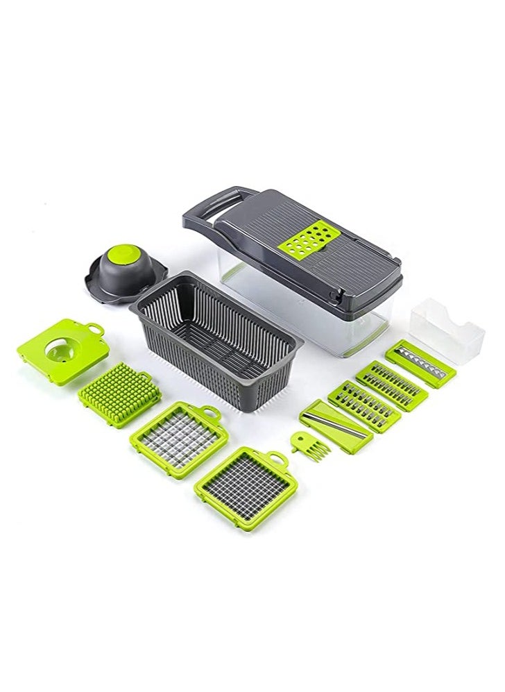 Generic - Vegetable Chopper Slicer Dicer with Storage Container - Image 1