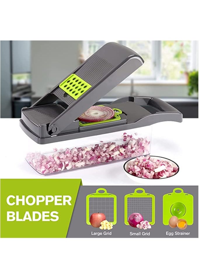 Generic - Vegetable Chopper Slicer Dicer with Storage Container - Image 1