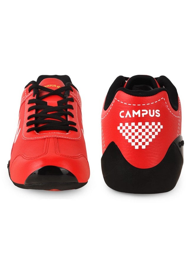 كامبس حذاء رياضي Camp Torque RED/BLK للرجال من Campus - مقاس 7 المملكة المتحدة/الهند 22G-987 - Image 3