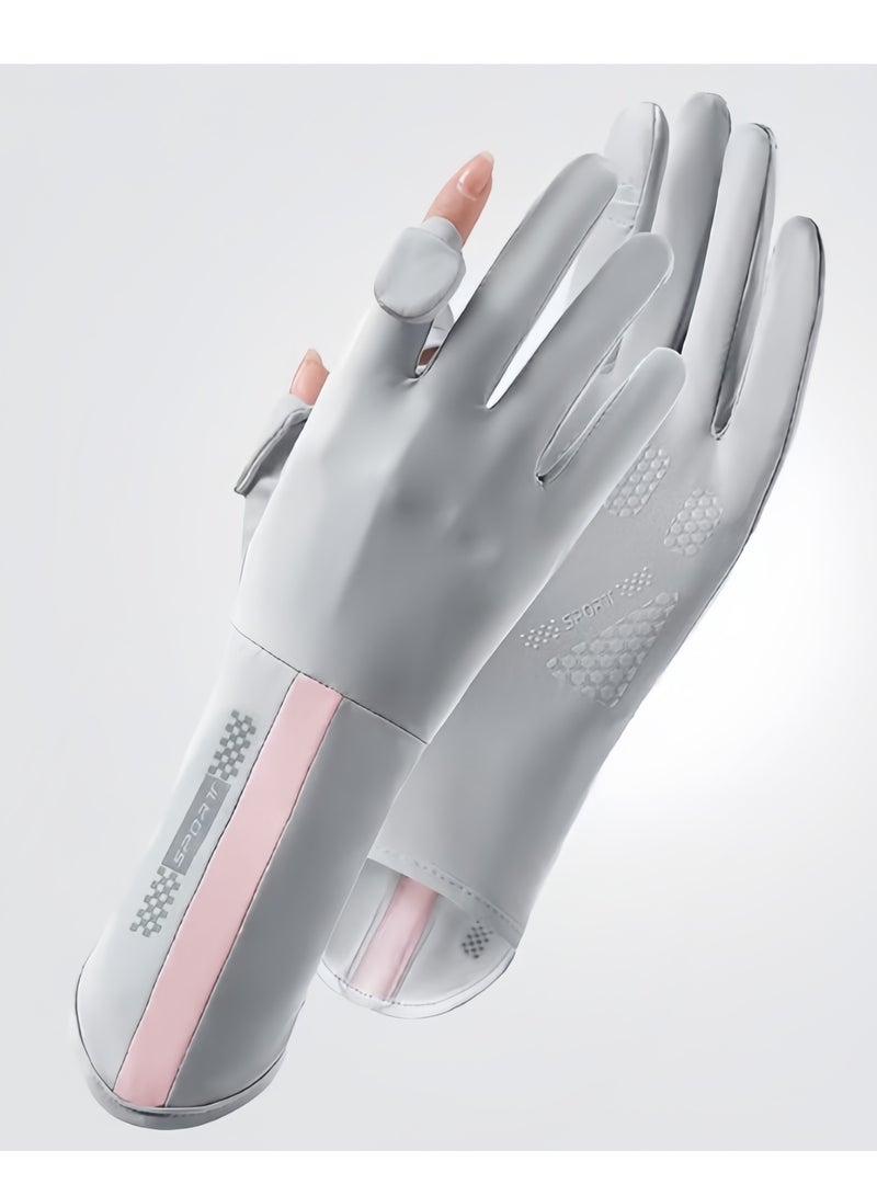 Generic Women's Gloves, Driving Gloves, Non-Slip Sun Protection Summer Uv Protection Long Gloves - Image 1