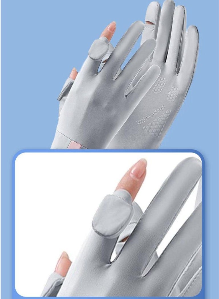 Women UV Sun Protection Gloves Full Finger Touchscreen Non Slip Gloves Driving Gloves Breathable Summer Outdoor for Women - Image 4