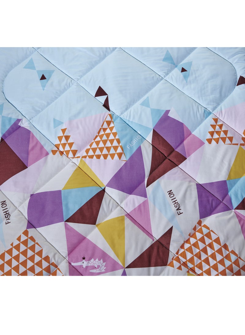 Sleep night 3-Piece kids Medium Filling Comforter set Reversible Bed Set Single Size 160x210 cm for Boys & Girls - Image 4